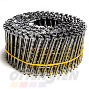 Naglas ruļļos 2.1 X 35 - 55 mm (rievotas; palešu naglošanai; MAX)