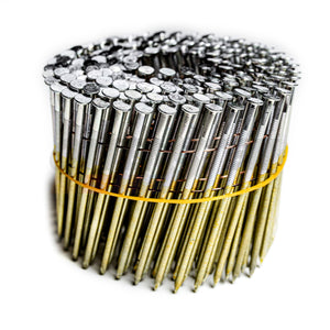 Naglas ruļļos 3.1 X 90mm (rievotas; cinkotas; celtniecības naglas; 4PRO)