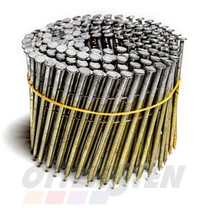 Naglas ruļļos 3.1 X 90mm (rievotas; karsti cinkotas; celtniecības naglas; 4PRO)