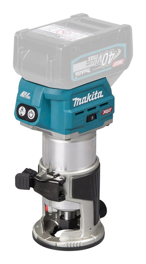 Makita XGT® RT001G 40V Max bezoglīšu virsfrēze / trimmeris