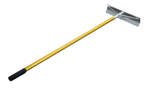 Alumīnija betona iestrādes instruments ar zelta rokturi 495×105 mm garums 1530 mm
