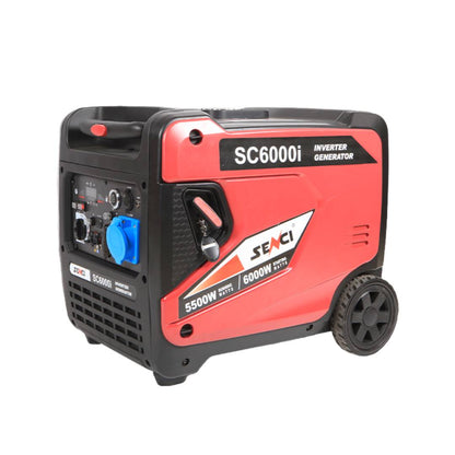 SENCI SC6000i-BL invertora ģenerators 6.0 kW