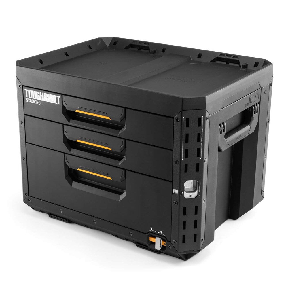 StackTech 3-atvilktņu slēdzamā kaste – daudzatvilktņu modulārā uzglabāšana