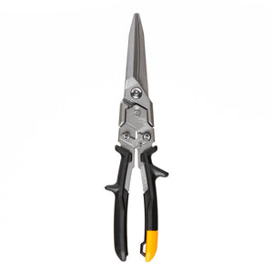 ToughBuilt Long Straight Cut - skārda griešanas šķēres ar pagarinātiem asmeņiem