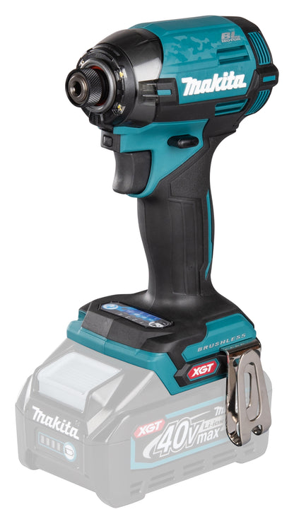 Makita XGT® akumulatora triecienskrūvgriezis TD002G 40Vmax, 1/4", 220 Nm