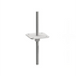 DOMAX PPSR Adjustable Post Base for Concrete, Height Adjustable