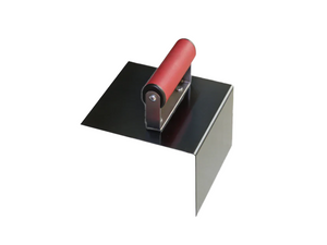 Rūdīta tērauda pakāpienu un stūru veidošanas lāpstiņa 152 x 152 x 102 mm