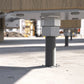 DOMAX PPSR Adjustable Post Base for Concrete, Height Adjustable