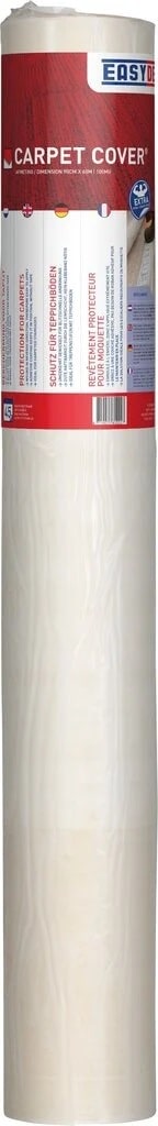 EASYDEK Carpet cover nedegošs paklāju aizsargmateriāls (80mk x 0.9 x 60m; B1)