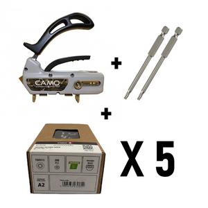 CAMO Deck Installation Bundle MARKSMAN PRO-NB5 + A2 Screws 1000 pcs + Bits