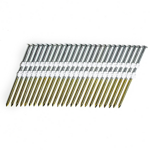 Celtniecības naglas kasetēs 3.1x90 mm; 21°; cinkotas 12mk; pilngalvas; rievotas (2000 gab) - OTTENSTEN