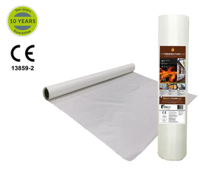 WINCO Firebreather white A1 W2 balta nedegoša siltum izolējoša difūzijas membrāna (1.2m x 35m/50m; 42m2/60m2)