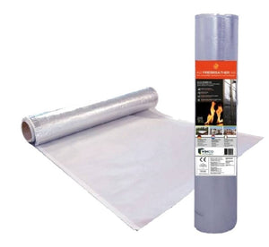 WINCO Firebreather Alu A2 W1 nedegoša un atstarojoša membrāna (1.2m x 35m/50m; 42m2/60m2)