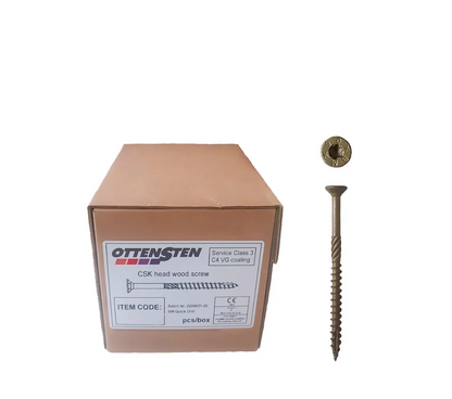 4PRO - Countersunk Head Screws (6.0 x 90-180 mm) (100 pcs) C4