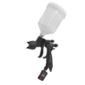 Genesi CARBONIO 360 EVO HALO CLEAR krāsošanas pistole (1.0 - 1.9 mm dīze; 680cc POM C; ar manometru; Walcom )