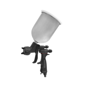 Walcom Genesi Carbonio 360 evo HTE Base krāsošanas pistole ar 750cc aluminija tvertni
