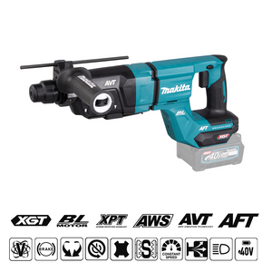 Makita XGT® HR007G Rotary Hammer (40Vmax; SDS-PLUS; 3.0 J)