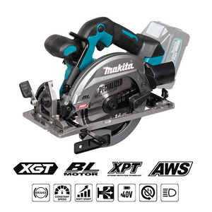 Makita XGT HS012G Circular Saw (40Vmax; 165 mm; Brushless)