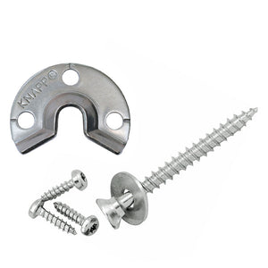 UNO 30 nerūsējošā tērauda āķa savienojuma komplekts – līdz 150 kg slodzei