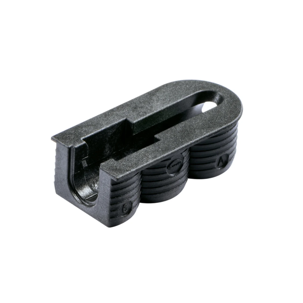 Lamello Cabineo X mēbeļu savienojumi (melni; 500 gab.)