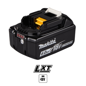 Makita BL1860B 18V LXT Li-ion akumulators 6.0Ah ar LED indikatoru