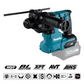 Cordless Rotary Hammer Makita XGT® HR010G 40Vmax SDS-PLUS, 2.1 J, 20 mm