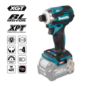 Makita TD001G XGT® 40V Akumulatora triecienskrūvgriezis