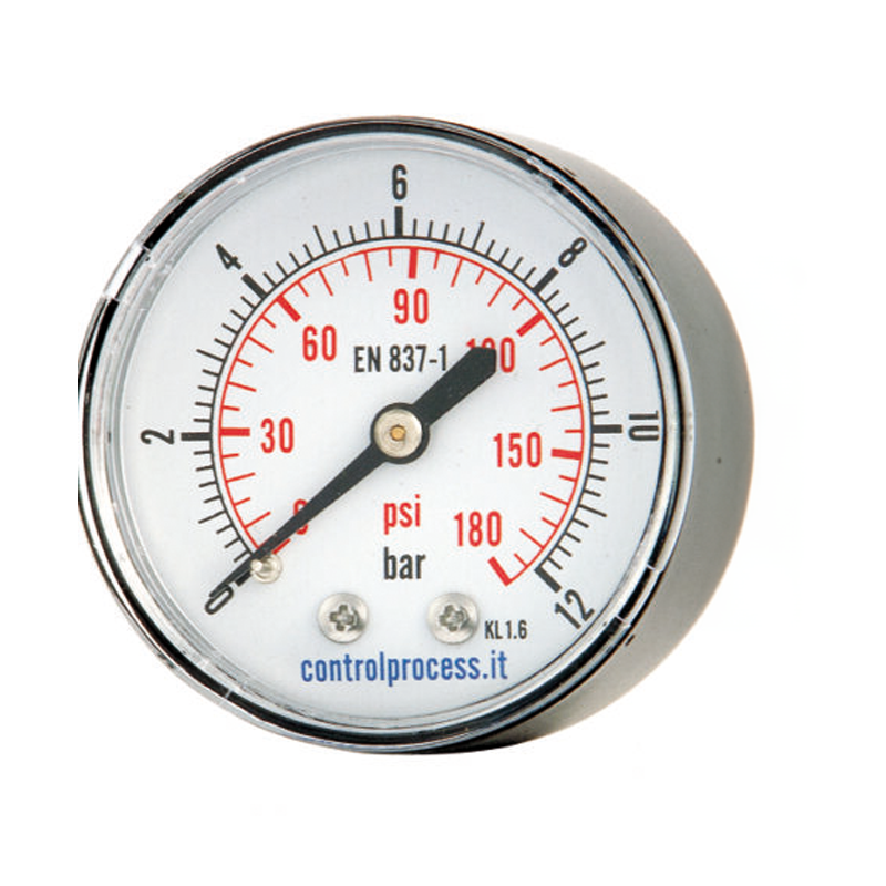 Pressure Gauge 12 bar; 40mm Diameter