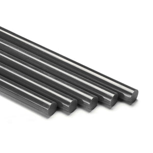 Karstās līmes stienīši / karstlīme (12 mm x 200 mm; melnā krāsā; 1kg)