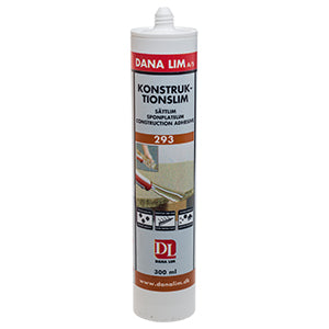 DANA LIM Construction Adhesive 293 universāla montāžas līme (300 ml)