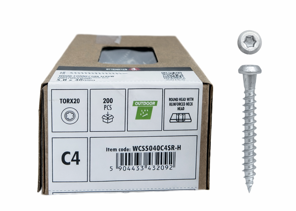 4PRO – Anchor screw C4 (5.0 × 40 mm)