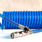 4PRO Polyurethane Spiral Air Hose 5×8 mm, 15 m, 1/4", 10 bar