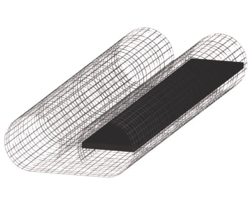 Firebreather fasādes uguns barjera, EI60 23mm x 113cm