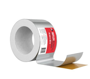 Winco Reflexbond XL stiprināta alumīnija līmlenta (75-125mm x 25m)