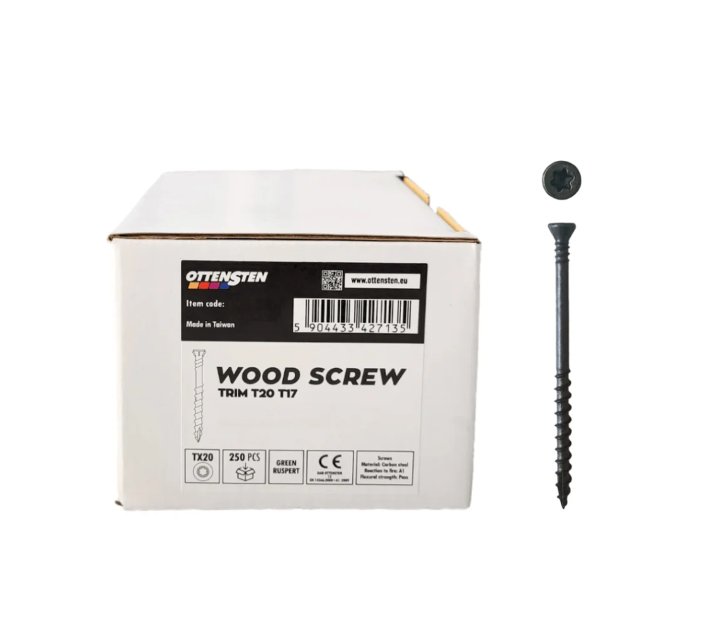 Screws with countersunk head, Ruspert (4.5 x 65-75 mm) (250 pcs)