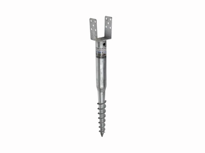DOMAX PWU Ground Spike Post Support 100 × 865 mm, Hot-Dip Galvanized
