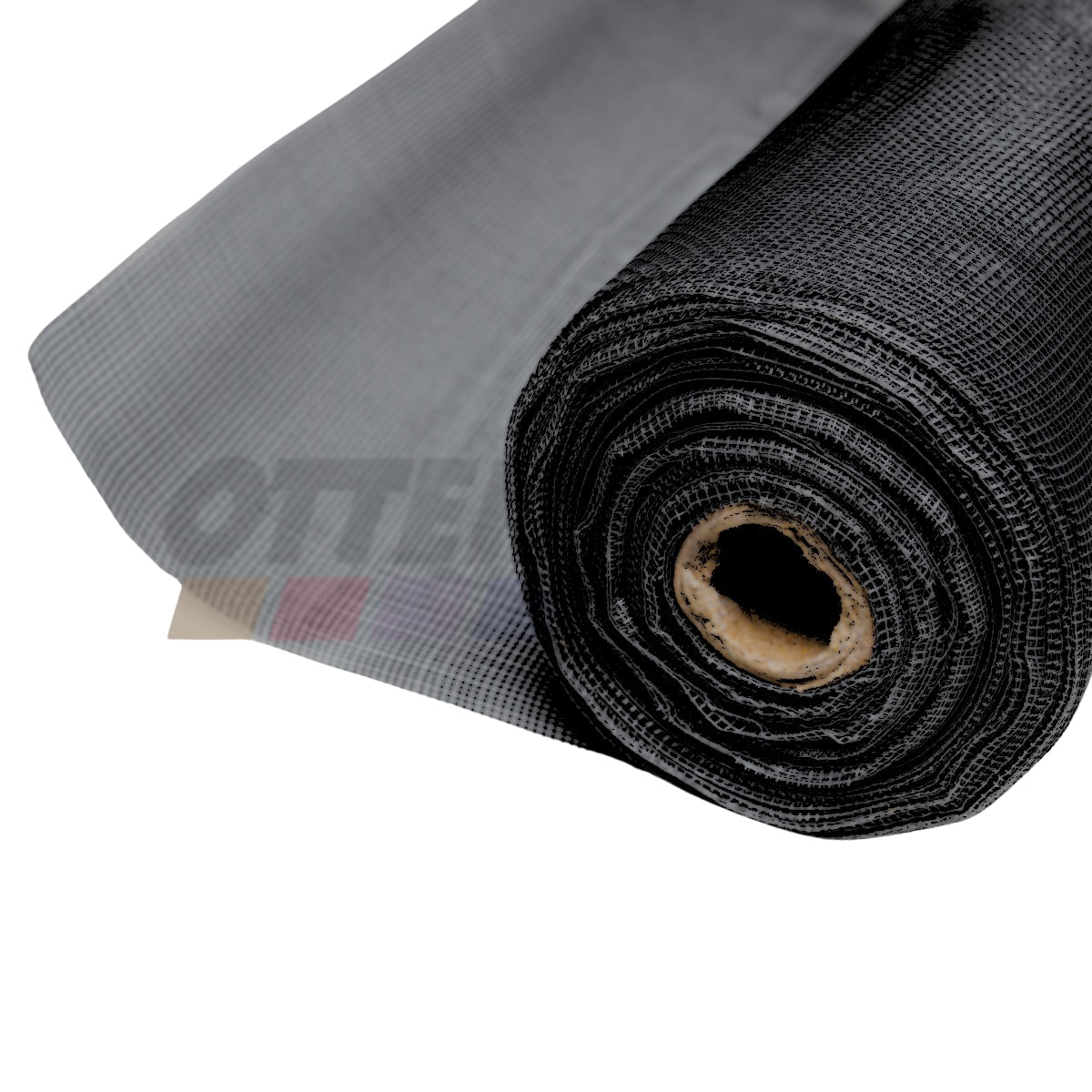 Glass fiber mesh against insects, black (0.2 x 1.6 x 1.8 x 1400 mm) (30 m)