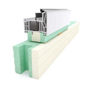 Warmotech PRO 90 logu montāžas profils, 90 × 90 × 2750 mm