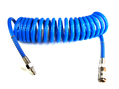 4PRO Polyurethane Spiral Air Hose 5×8 mm, 15 m, 1/4", 10 bar