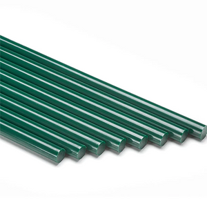 Karstās līmes stienīši / karstlīme  (12 mm x 300 mm; tumši zaļā krāsā; 1kg)