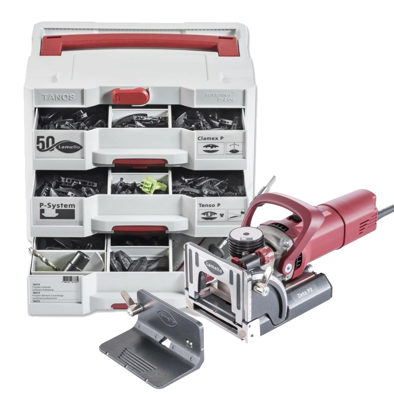 Lamello Zeta P2 +  P-System mebeļu savienojumu sortimenta komplekts - PRO