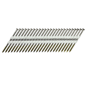 Nerūsējošā tērauda naglas kasetē 2.8x65 mm, A4, 34°, pilngalvas, rievotas (1000 gab., dekoratīva galva)