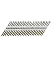 Nerūsējošā tērauda naglas kasetē 2.8x65 mm, A4, 34°, pilngalvas, rievotas (1000 gab., dekoratīva galva)