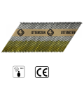 Celtniecības naglas kasetē 2.8x65 mm; 34°; karsti cinkotas 50mk.; rievotas (1000 g.) - 4PRO (1)
