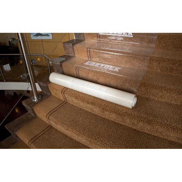 EASYDEK Carpet cover pagaidu aizsardzība paklājiem īpaši biezs (200mk x 830mm x 250m) (3)
