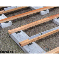 EPDM balstu distanceri (3 / 6 / 10 mm; 60 x 60 mm; melni) (2)