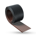 Alumīnija karnīzes siets 100 mm x 25 m – (krāsots alumīnijs - RAL7016 / RAL8017) (1)