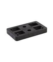 Montāžas starplikas Harpun 80 x 50 x 10 mm (līdz 2 tonnām), 500 gab.