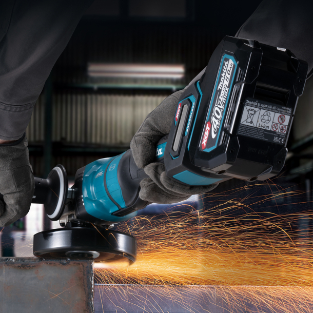 Makita GA050G 40Vmax XGT leņķa slīpmašīna (125 mm; bezoglīšu) (5)