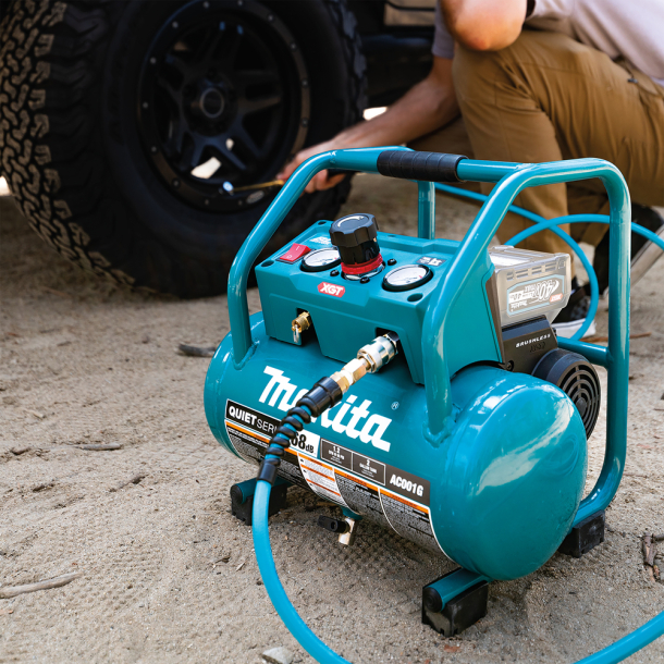 Makita AC001G XGT 40V XGT akumulatora gaisa kompresors 7,6 L (10)